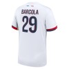 Paris Saint-Germain Bradley Barcola 29 Borte 2024-25 - Herre Fotballdrakt